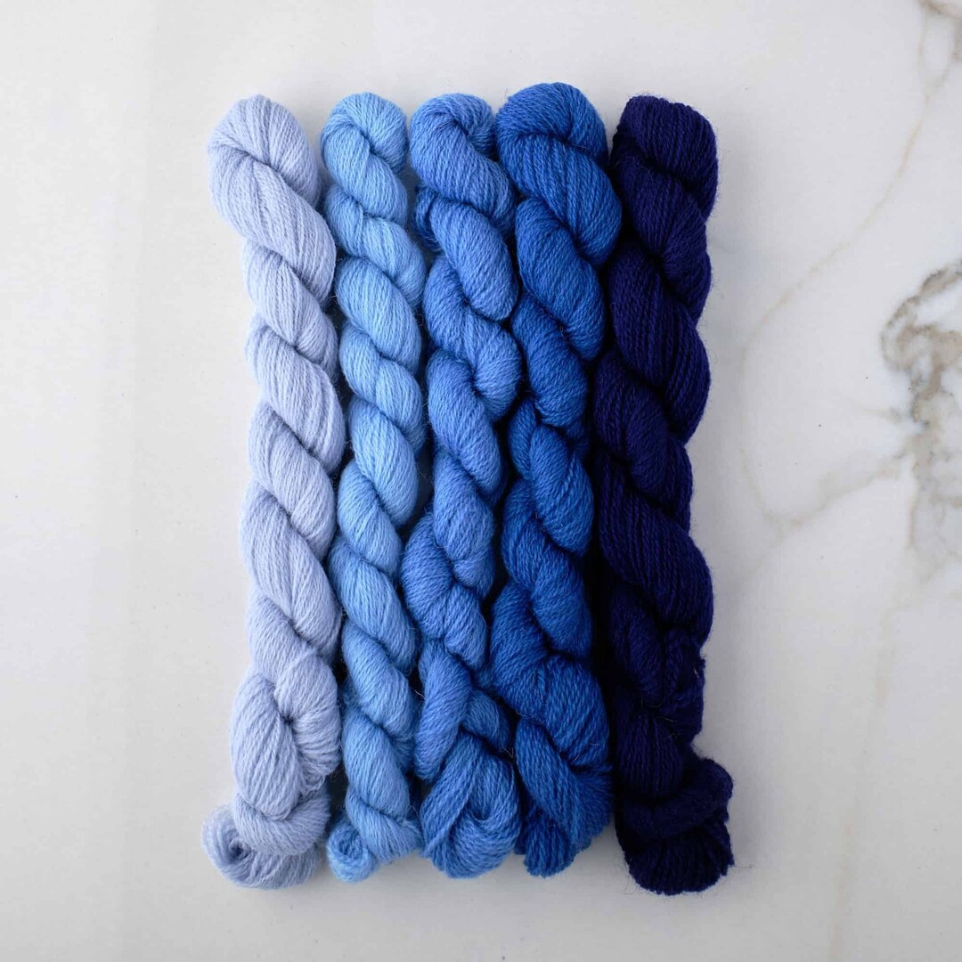 Appletons Crewel and Tapestry Wool Hanks Cornflower 461465 Etsy