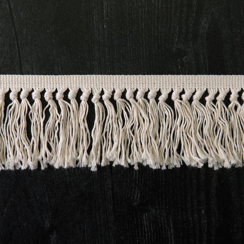 OR-5 Knotted Rug Fringe (multiple Shades) - Sold by the Foot - Etsy