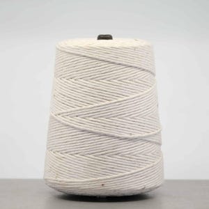 Poly-Cotton Rug Warp Thread