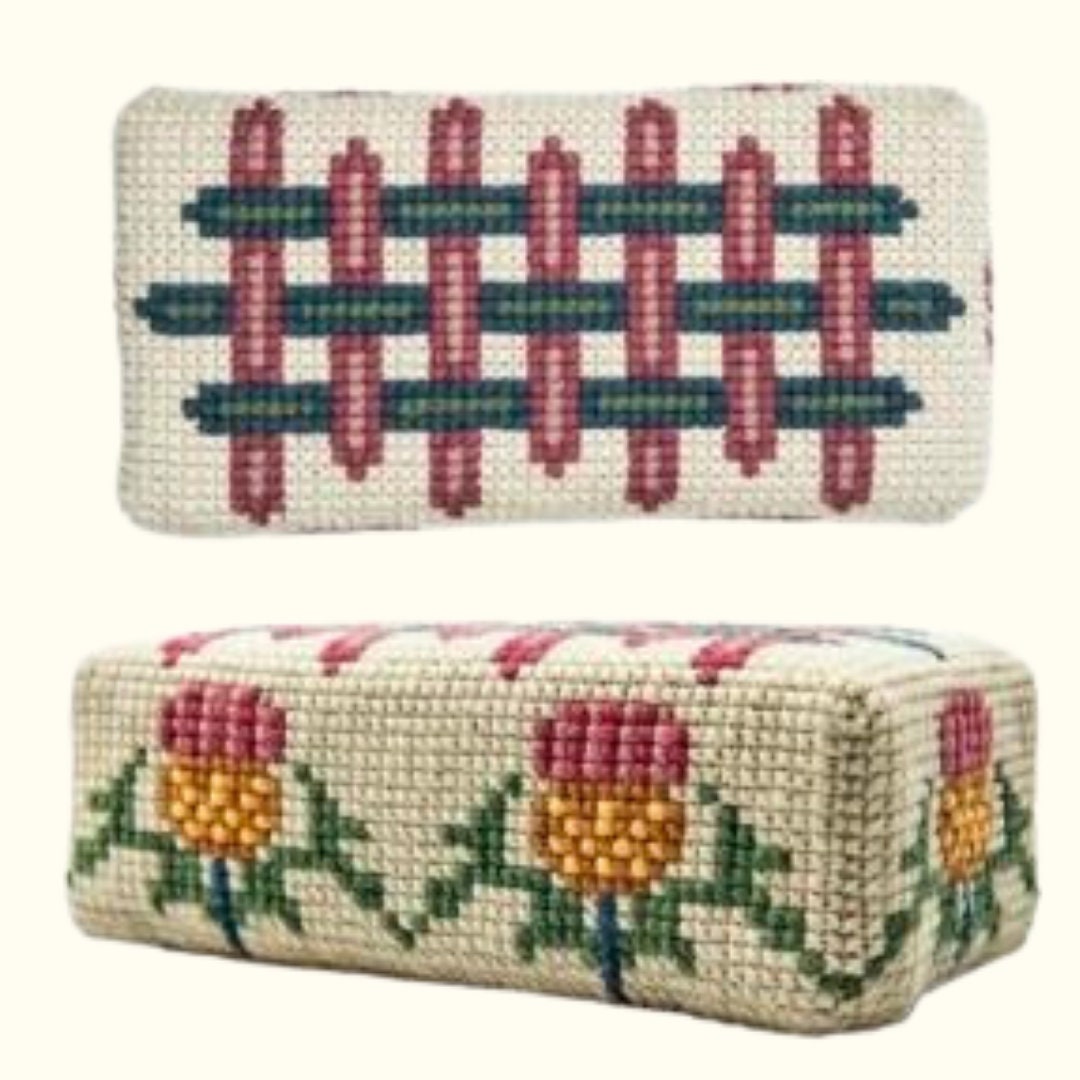 Appletons Needlepoint Kits Scottish Thistle Doorstop Etsy