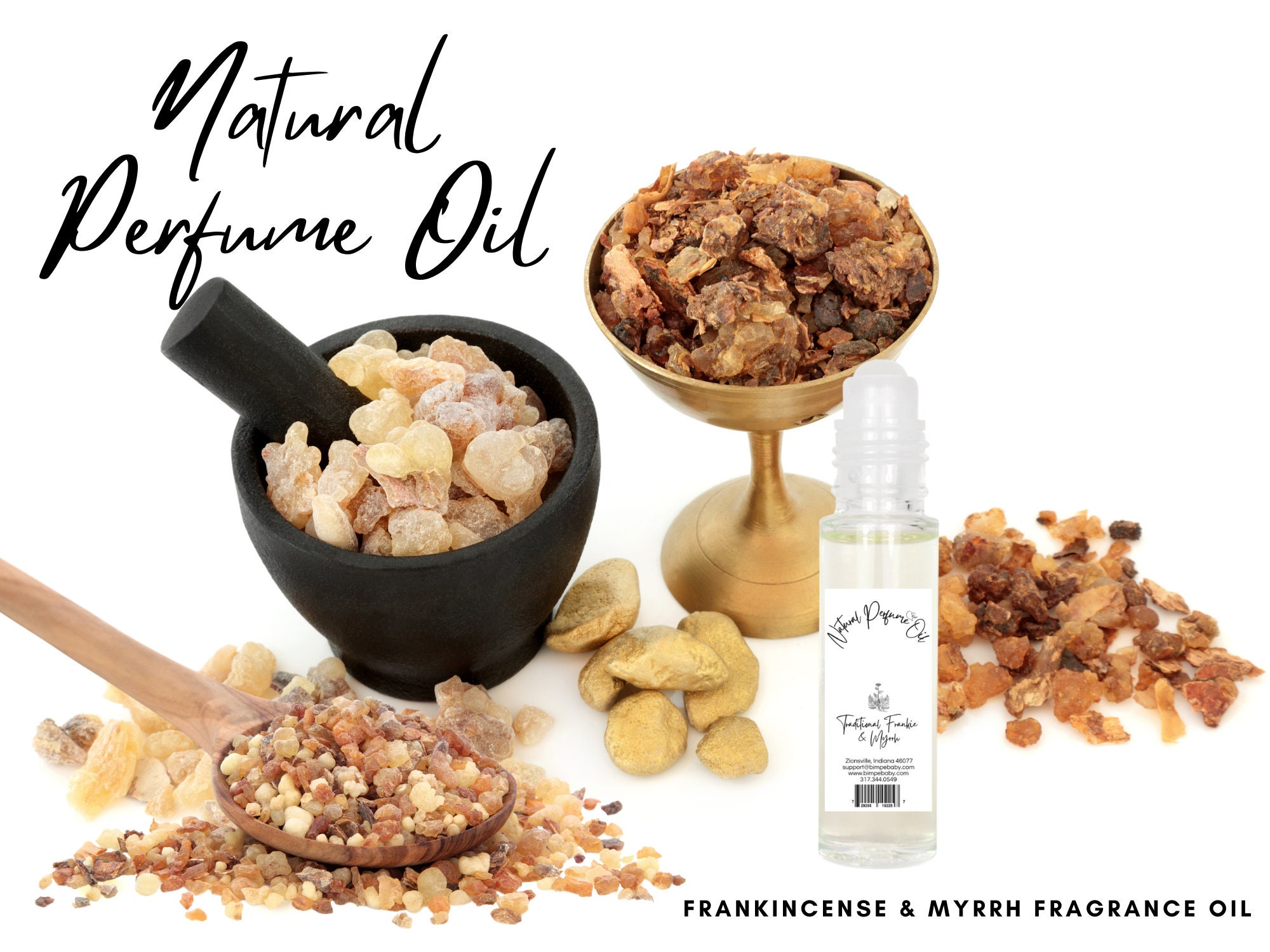 Frankincense and Myrrh Naturally Derived Fragrance