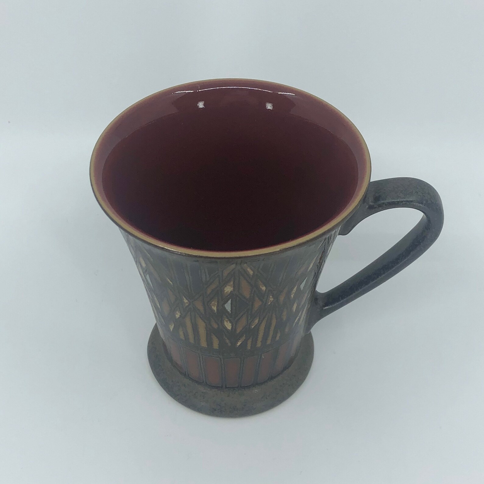 denby red mugs