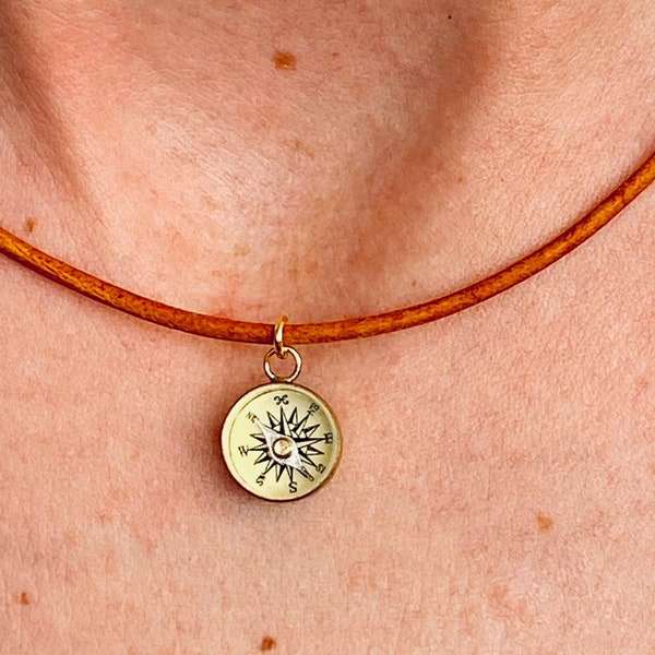 Compass Necklace Etsy UK