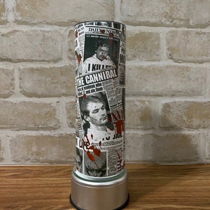 Serial Killers Newspaper Stories Tumbler  | Crime Stories Tumber | 20 oz stainless steel tumbler