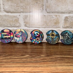 Car Coasters | Beautiful designs Car Coasters | Set of 2 or 4