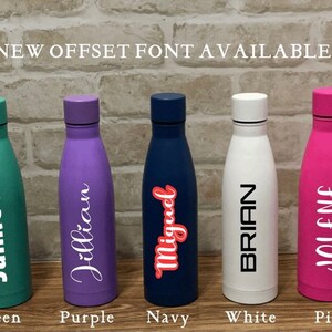 26 oz Stainless Steel Water Bottle | Personalized Gift| Name Water bottle | Personalized Water Bottle