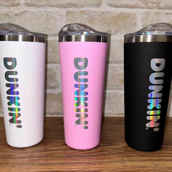 New Fall 2023 Original DUNKIN Bermuda Tumblers | DUNKIN’ tumbler | Personalized tumbler