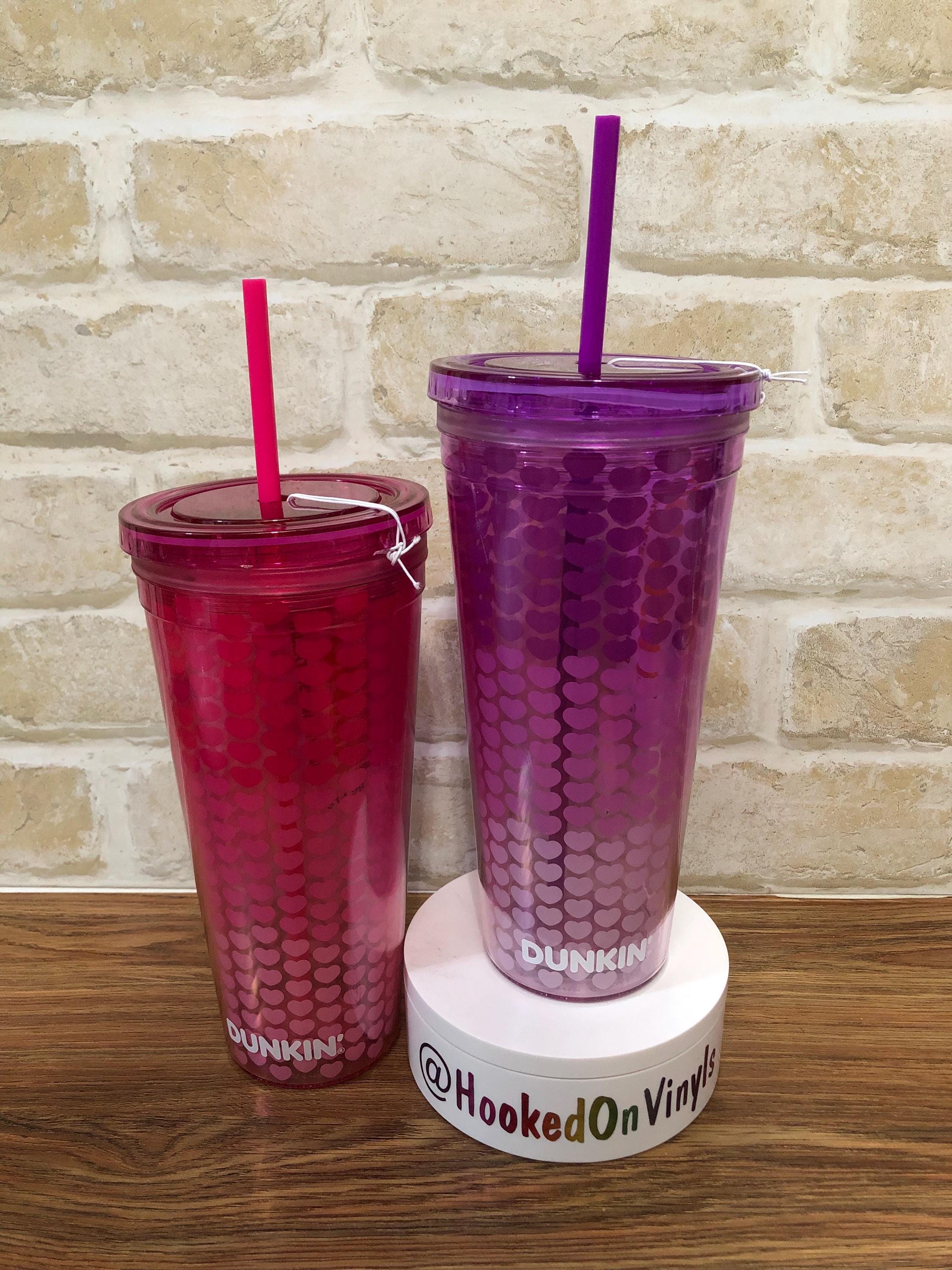NEW 2025 ORIGINAL DUNKIN 24oz Gradient Valentine’s Day Tumbler