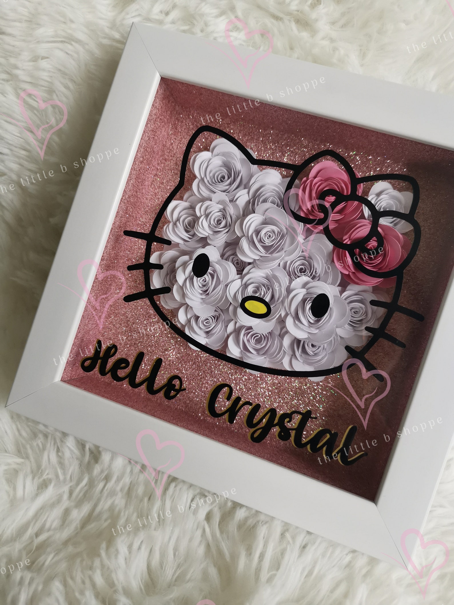 Hello Kitty Shadow Box Frame Regalo de cumpleaños regalo | Etsy