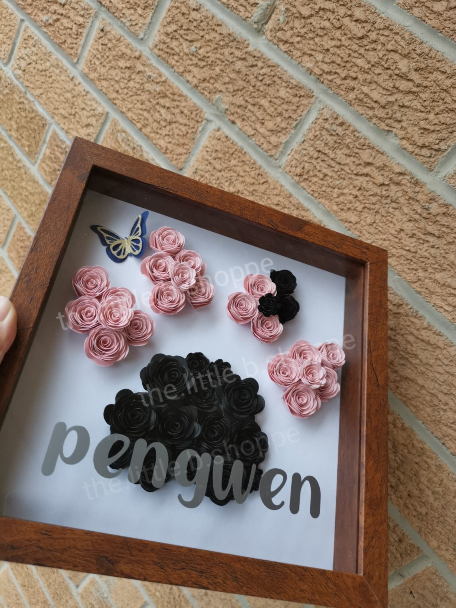 Animal Paw Print Shadow Box Customized Pet Frames - Etsy Singapore