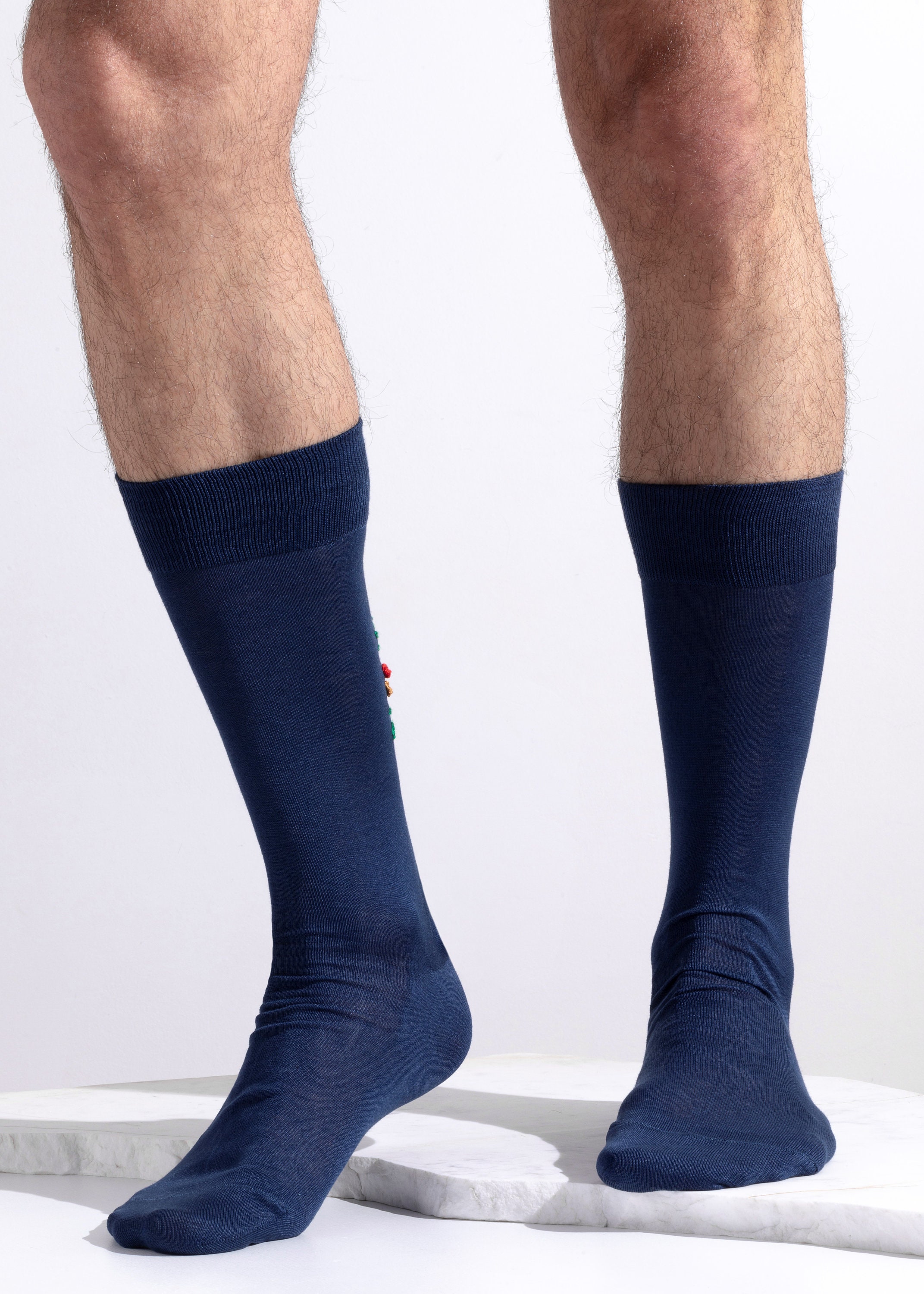 Hand embroidered Men's Socks Cool socks for him | Etsy