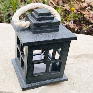 FileONLY | Mini Lantern w/squares | DIGITAL SVG FILE | Glowforge | Laser diy