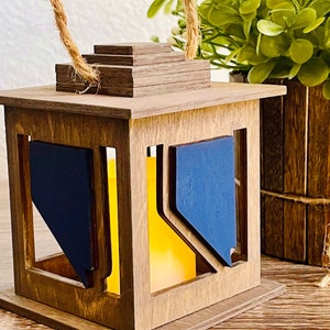 FileONLY | 8 States | Mini Lanterns | DIGITAL SVG FILE | Glowforge | Laser | Cutter diy