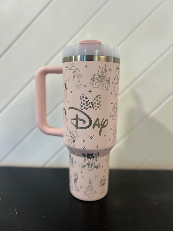 Disney Mickey and Friends Engraved Stanley 40 Oz Cup