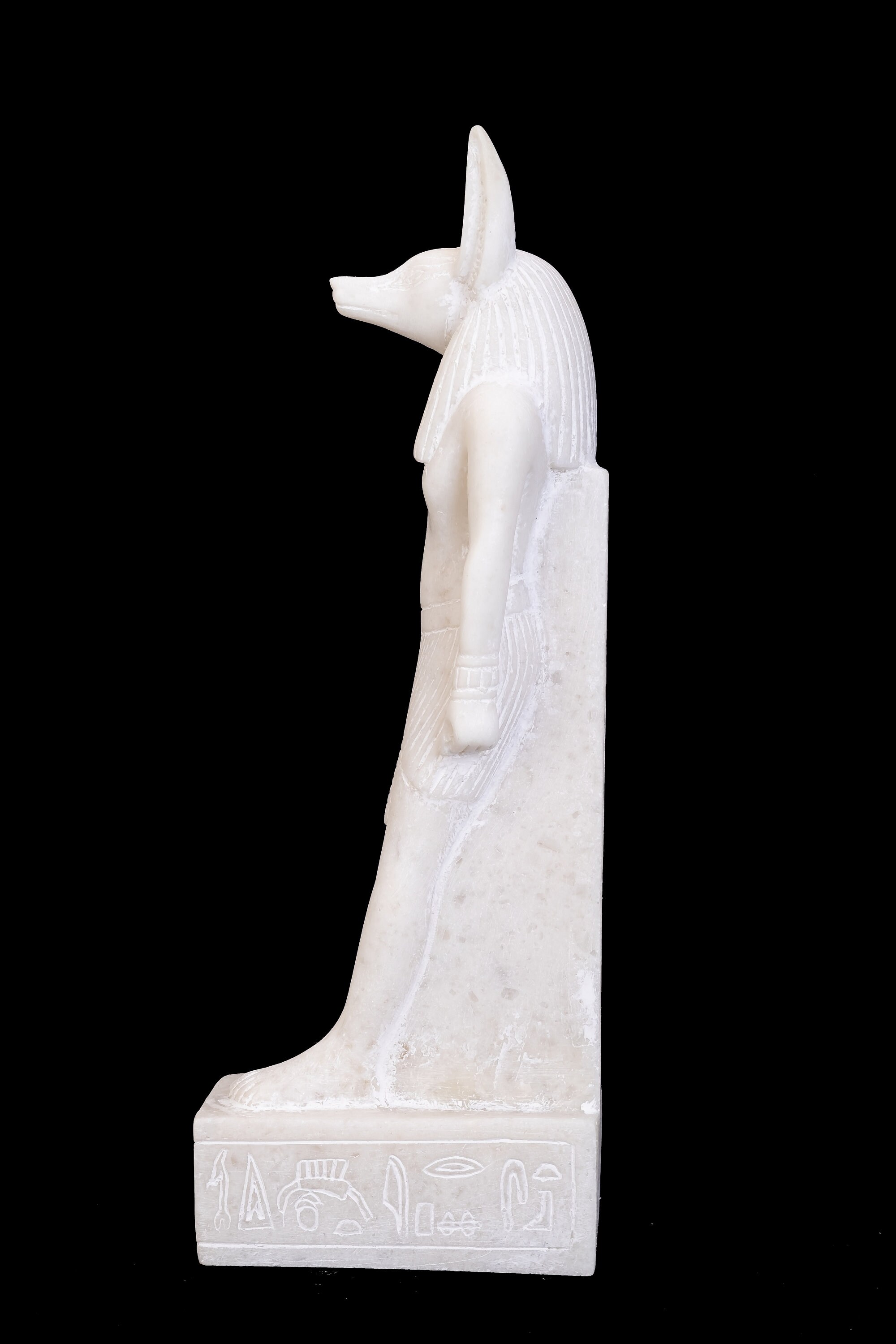 A Unique Egyptian Statue of Anubis Jackal God of Afterlife and Etsy