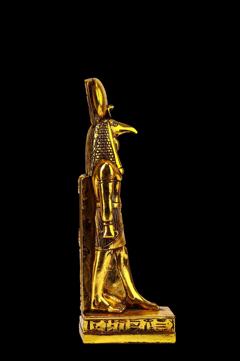 Ancient Egyptian Statue of Thoth Symbol of Moon Magic and Etsy