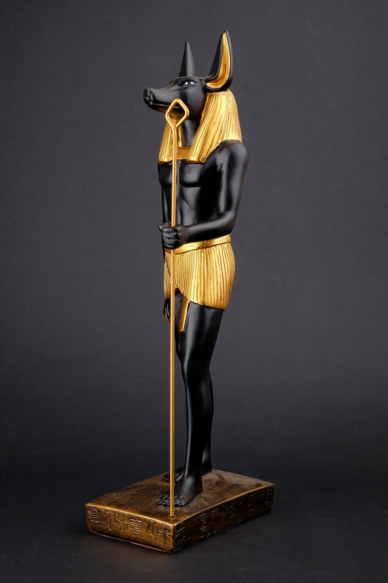 A Unique Ancient Egyptian Statue of Anubis Jackal God of Etsy