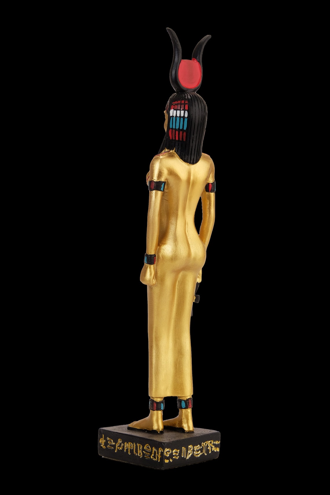 Hathor Statue With the Fantastic Colors Handmade in Egypt. the | Etsy