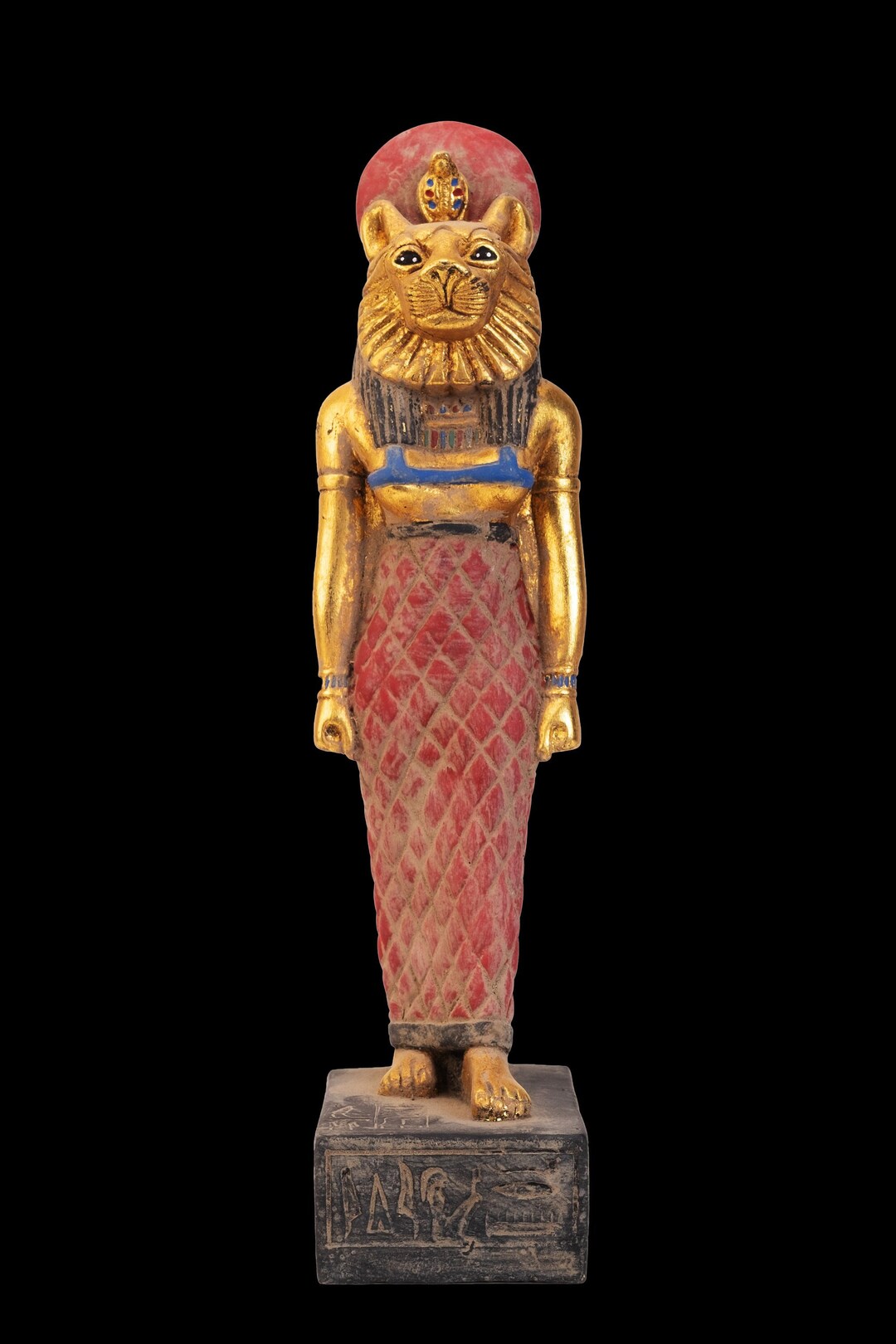 Ancient Egyptian Statue of Sekhmet, Whose Lioness Head With a Woman's ...