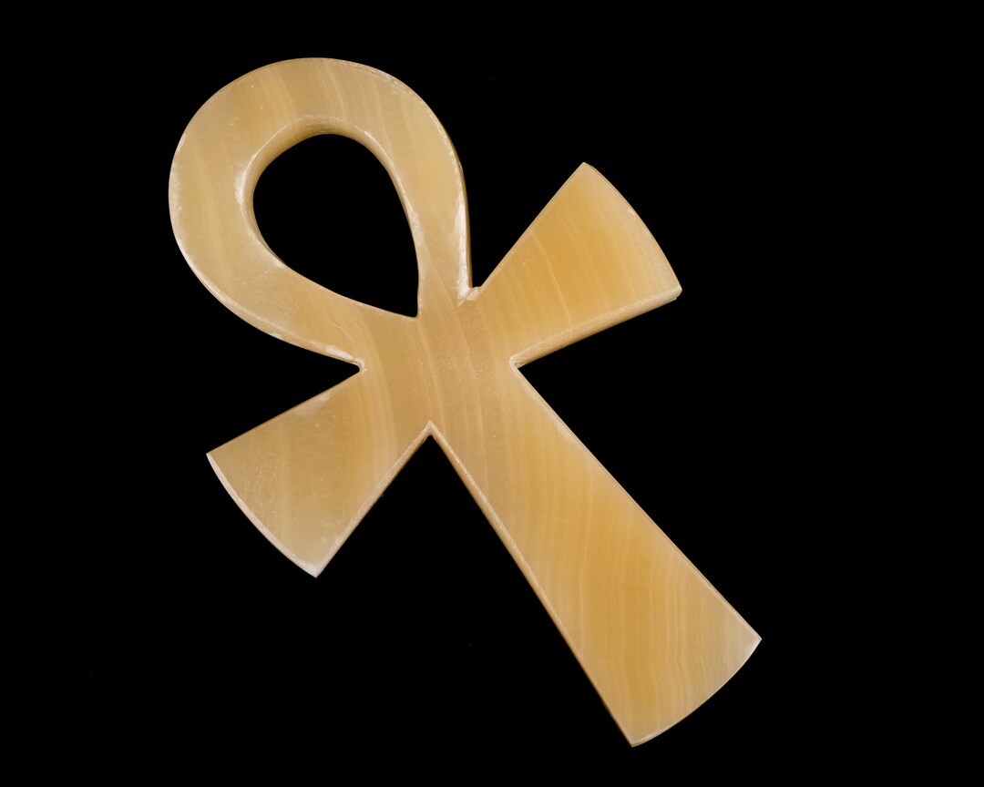 Ancient Egyptian Ankh Handmade From Alabaster Stone Made in Egypt Etsy