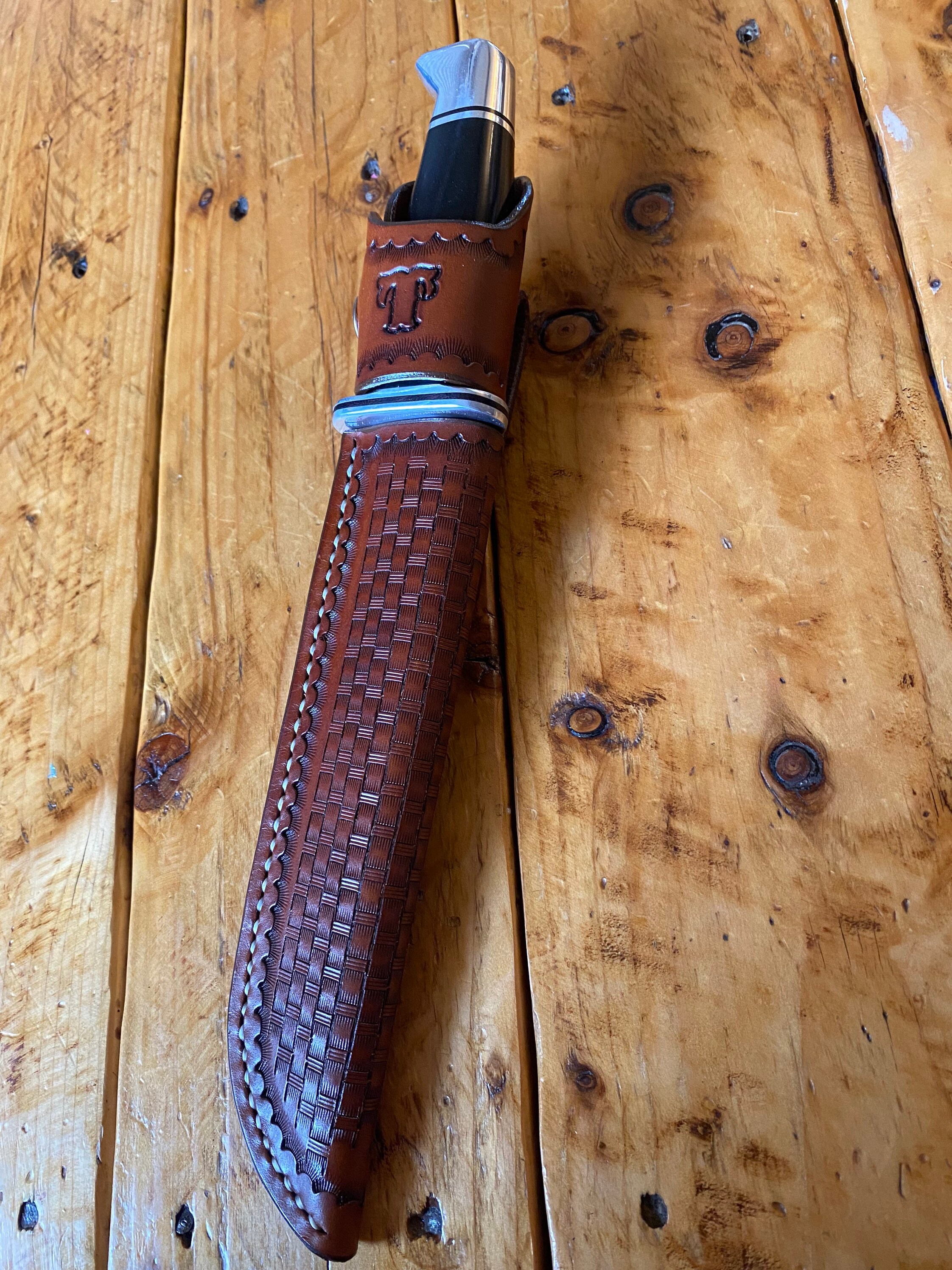 Custom Buck 103 Sheath Etsy