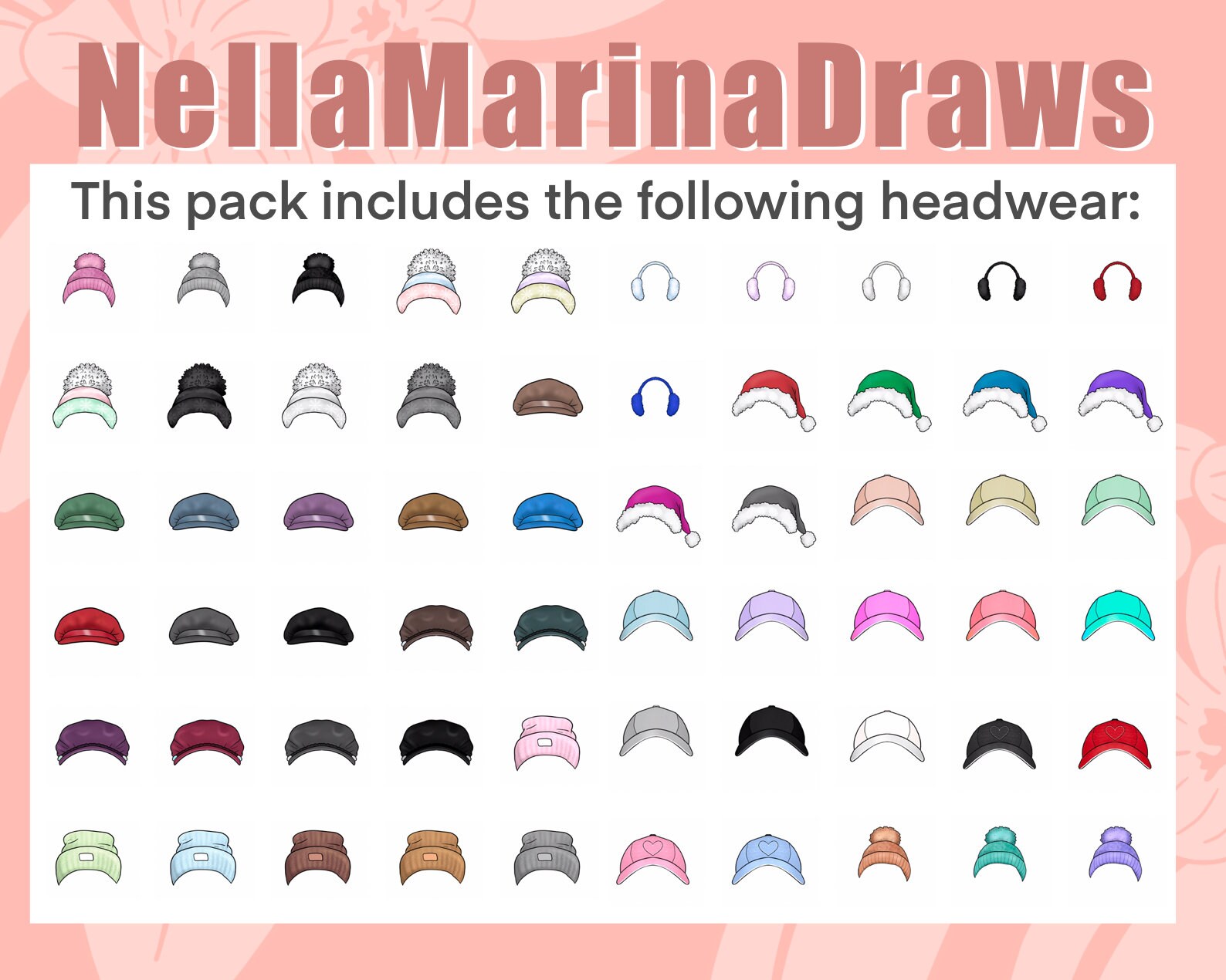 Hat Headphones and Headband Expansion Pack Customisable Etsy