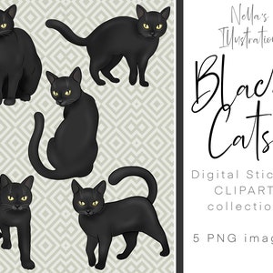 Black Cat Sticker – Crush