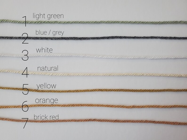 Customizable Macrame Rainbow Keychains