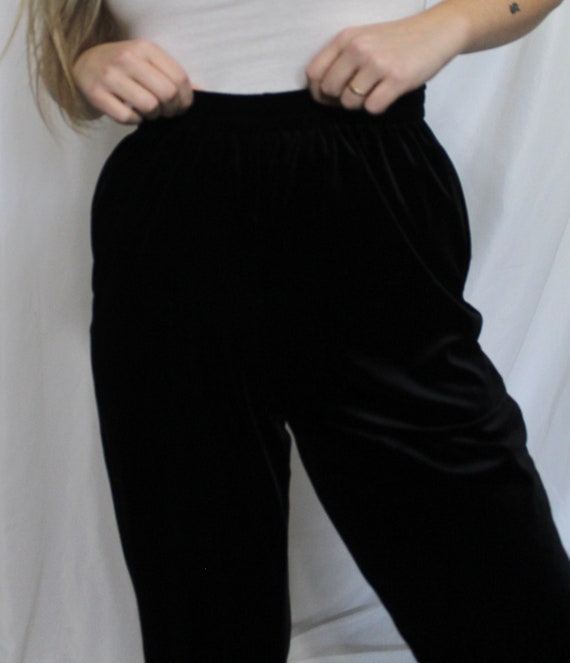 Diane von furstenberg cropped velvet pants - image 3