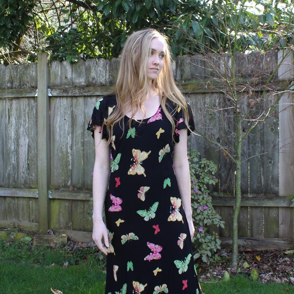 Butterfly Dress Etsy