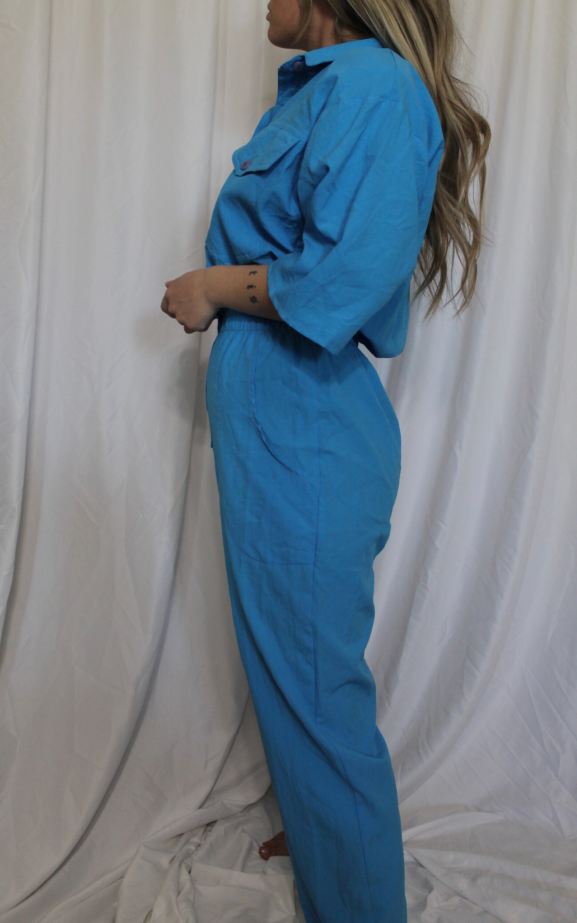 Nylon Jumpsuit Etsy