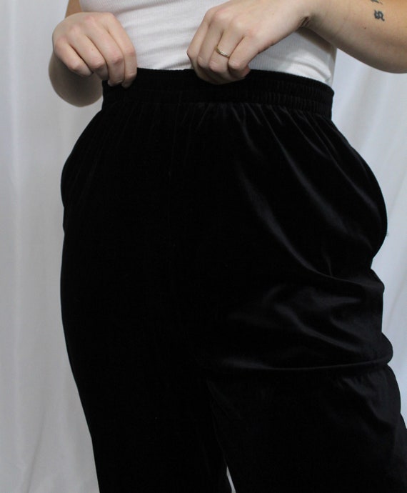 Diane von furstenberg cropped velvet pants - image 2
