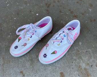 Leather Barbie sneaker (toddler)