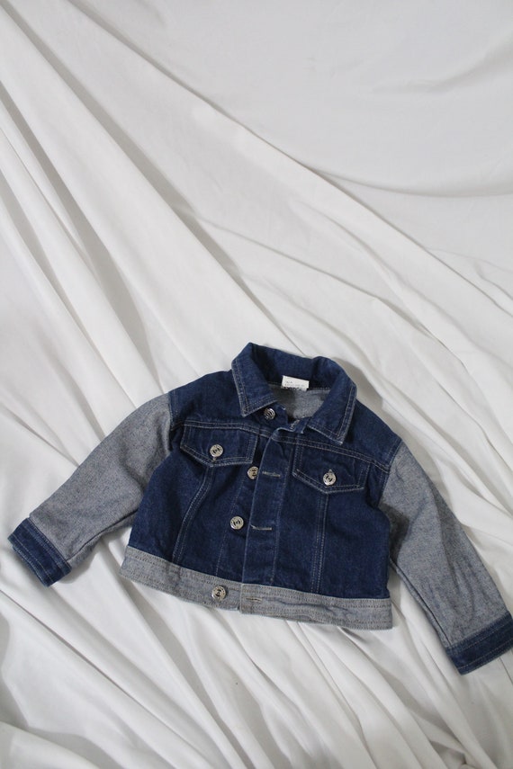 Toddler denim jacket,jacket,jean jacket,denim,denim j… Gem
