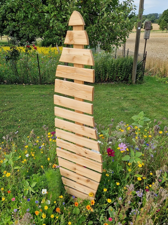 Holz Blatt Rankgitter aus Douglasienholz - Etsy.de