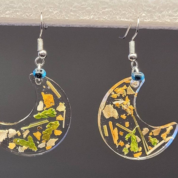 Sacred medicines earrings. Free shipping. Indigenous artist