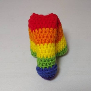 Pride Package, Crochet Packer FTM, Prosthetic, Drag Costume, Pack and Play Packer, Transgender Gifts, Trans Packer, Stand to Pee, Soft Pack