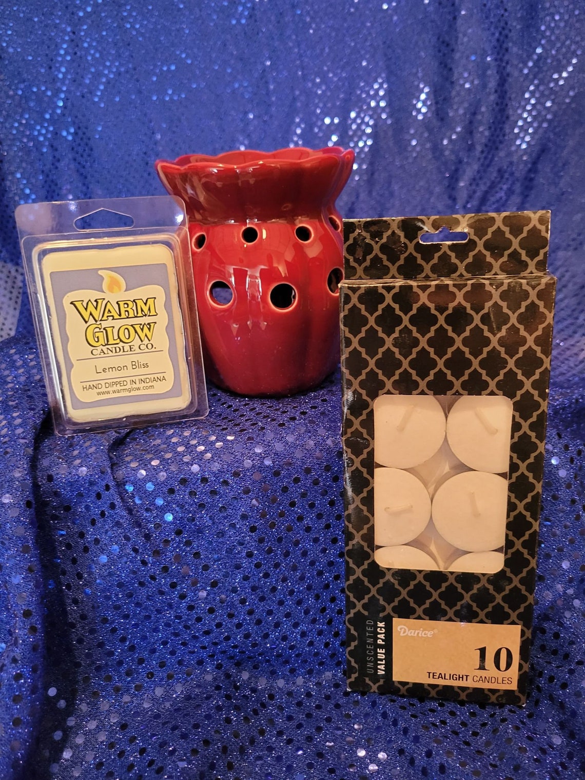 Wax Melt TeaLight Wax Warmer et TeaLight Candle Bundle Etsy