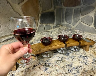 Wine Tasting Flight with Glasses, Wine Server, Entertainment, Unique Wine Experience FREE US SHIPPING