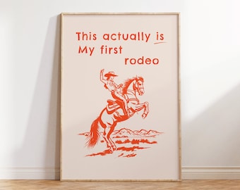 Cowgirl Quote Print, Minimalist Western Wall Art, Vintage Cowgirl Art, Wild West Home Decor, Horseback Riding Poster, Digital Download Print