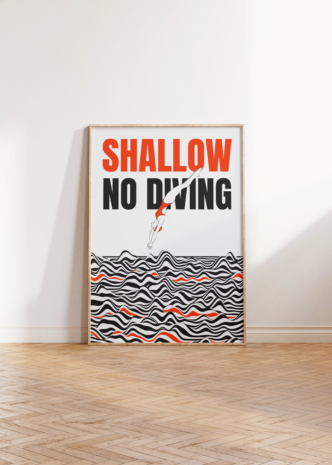 Mid Century Modern Bathroom Art Print, Bathroom Digital Download Wall ...