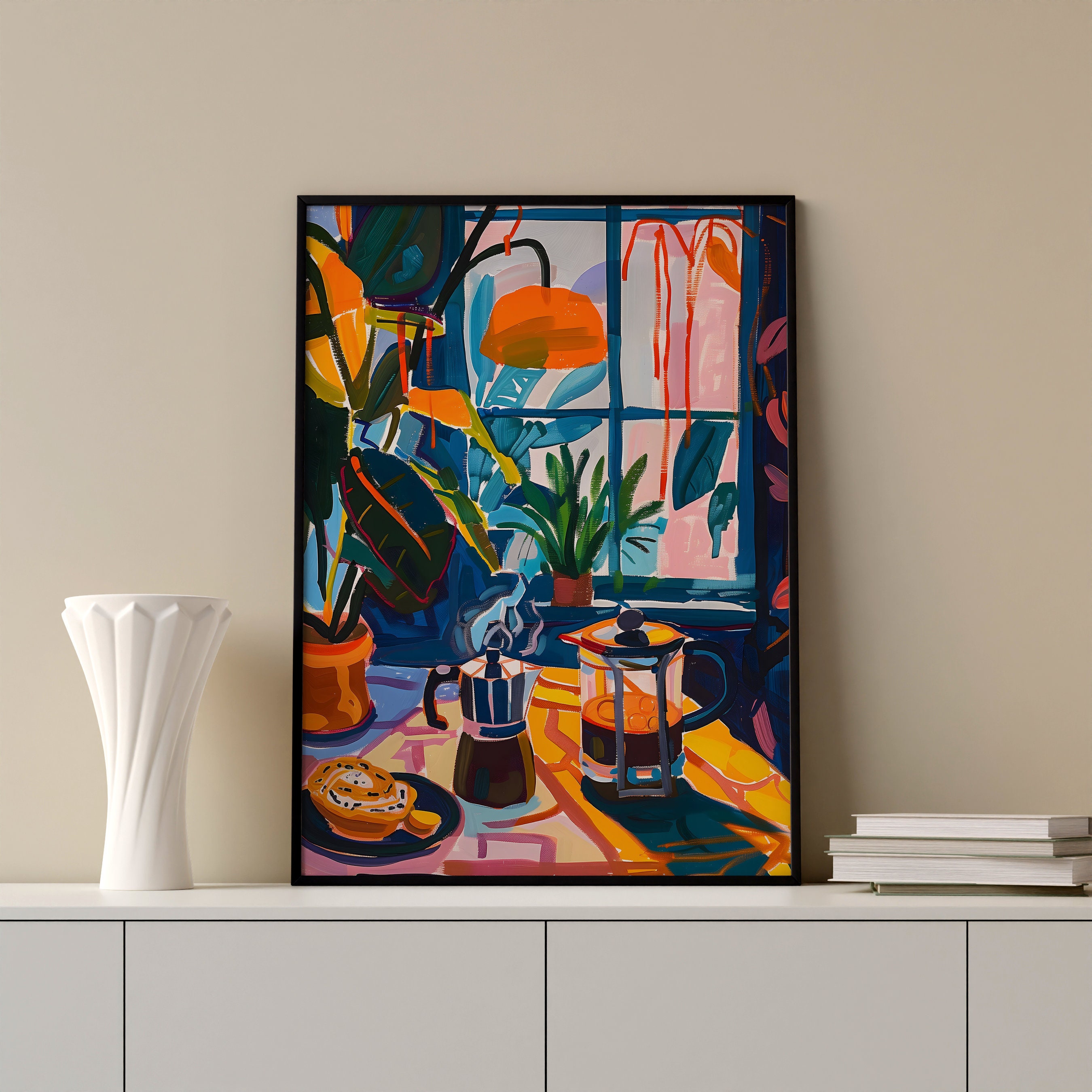 kitchen print, coffee & cake | kitchen prints, wall... Coffee Print, Food and Drink Poster Print, Kitchen Wall Art ...