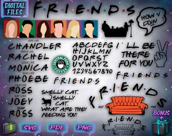Free Free 343 Friends Tv Show Couch Svg SVG PNG EPS DXF File