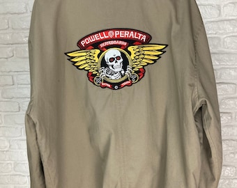 Powell-Peralta Winged Ripper Jacket (Large, Black) : Amazon