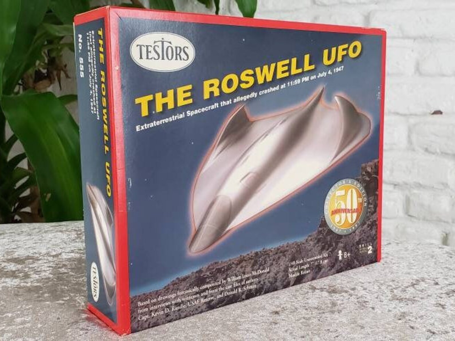 TesTors The Roswell UFO Unassembled Kit Collector's Etsy