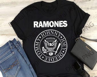 RAMONES Rock Bands designs Png |classic rock Band Design | Rock Digital Download