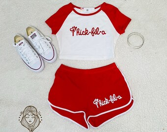 Thick Fil a Shorts - Etsy