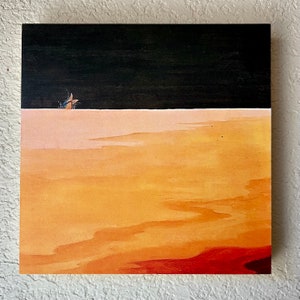 Night on Arrakis Mounted Art Print