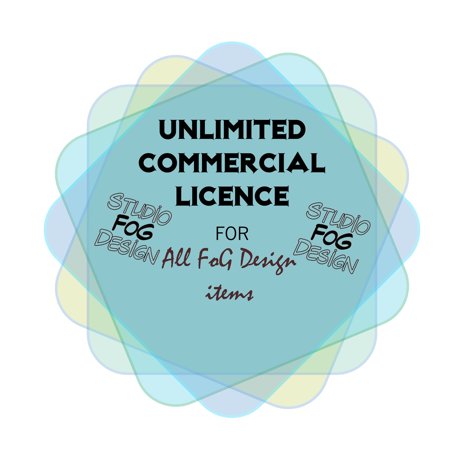 SVG Files Commercial License Clipart Commercial Use No Etsy