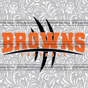 Fútbol de los Browns svg, Browns svg, Browns png, School Spirit svg, Mascota del equipo svg, Archivo Svg para Cricut, Diseño PNG de sublimación